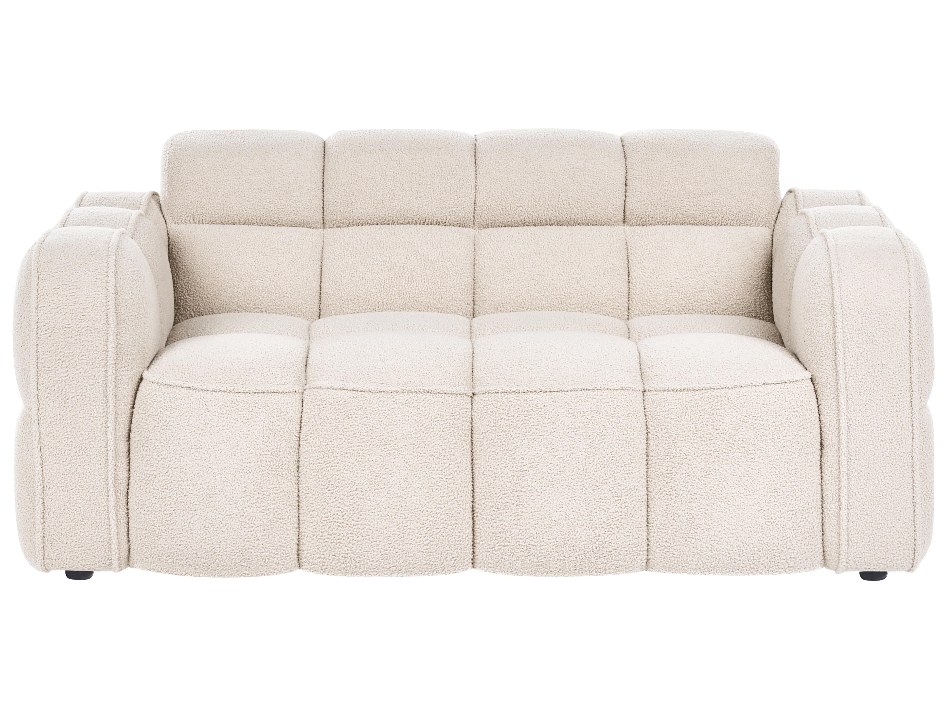 Bank 2-zits UTANA Bouclé Beige