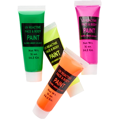 Halloween UV læbestift i neon farver - flere varianter - assorteret