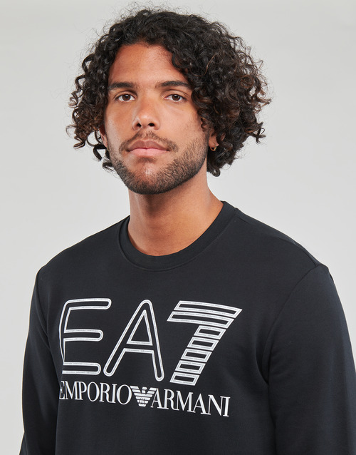 Emporio Armani EA7 - LOGO SERIES SWEATSHIRT - Noir