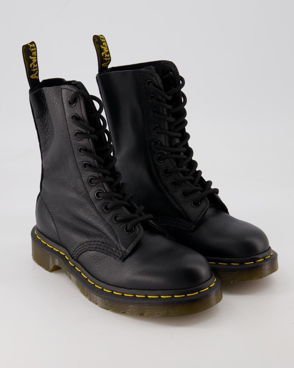 Dr. Martens 1490 Virginia Stiefeletten in Schwarz