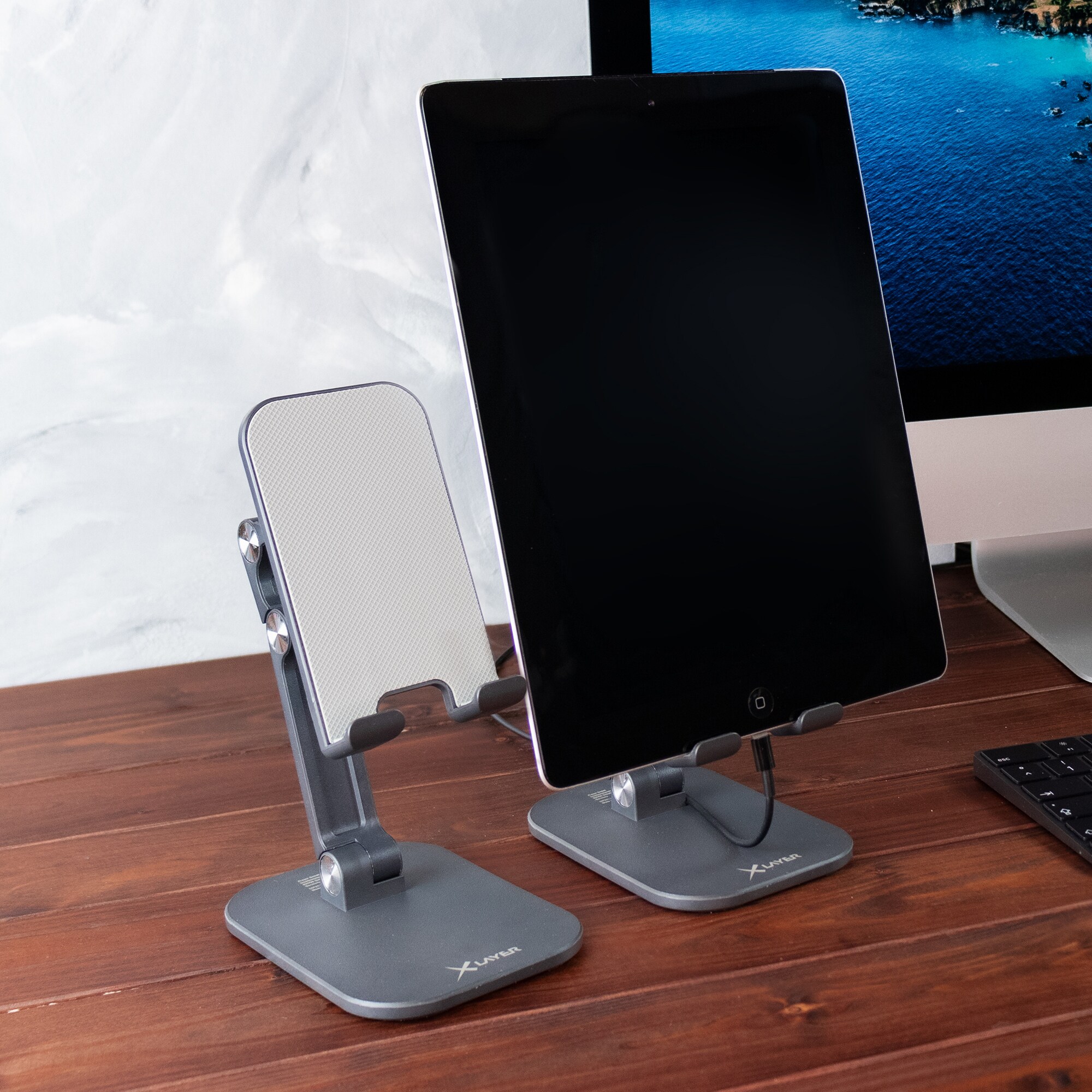 Xlayer MOUNTS Tablet Smartphone Halterung Ständer klappbar