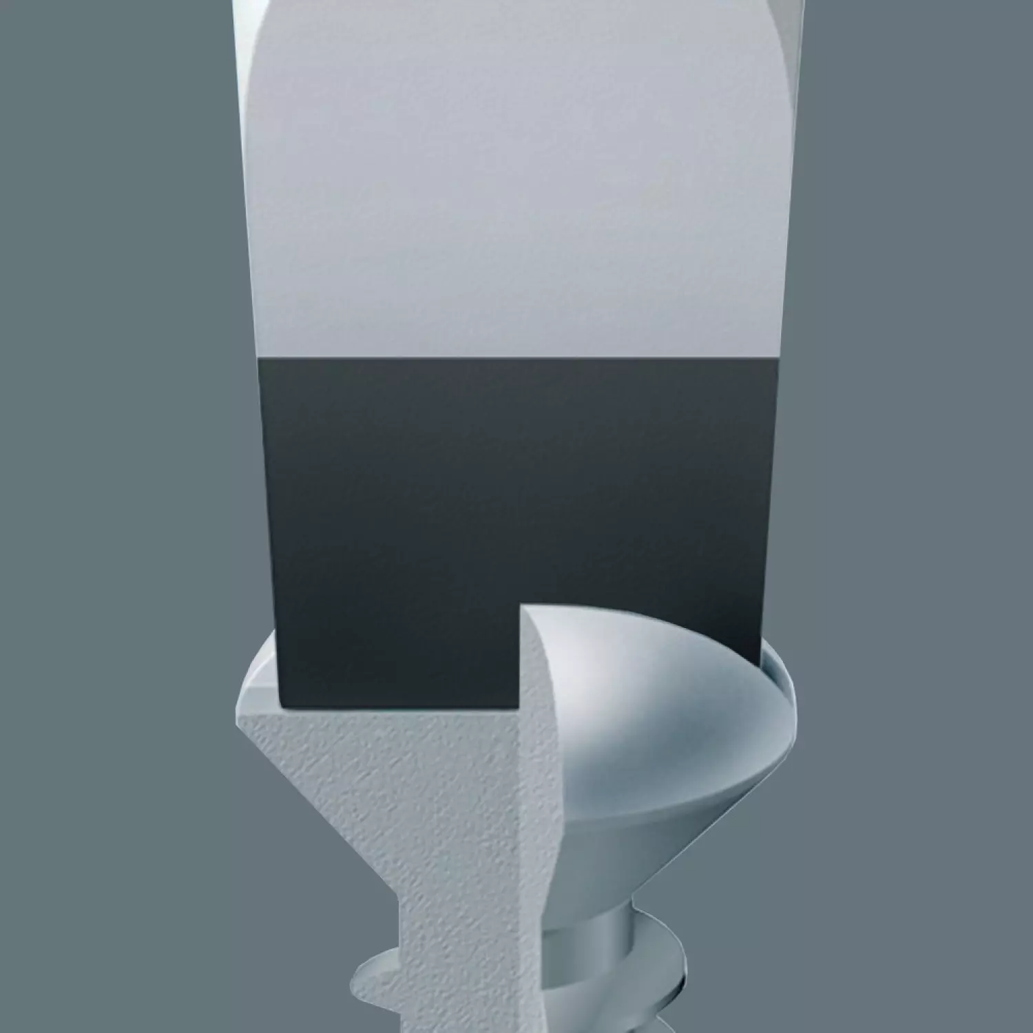 Wera 05018268001 Kraftform Plus Schroevendraaier met zeskantschacht en slagkop - Sleuf - 9 x 150mm