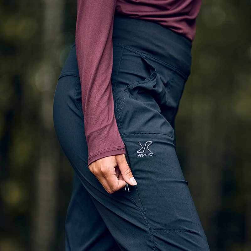 Breezy Ankle Outdoor Pants Dame Black