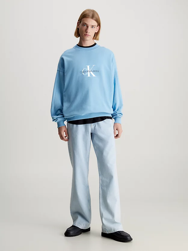 Moletom oversized com monograma
