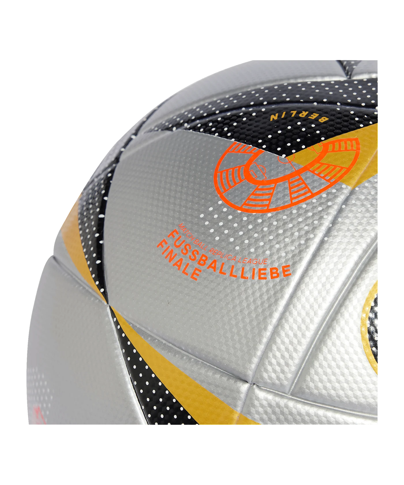 adidas League Euro24 Final Trainingsball Silber
