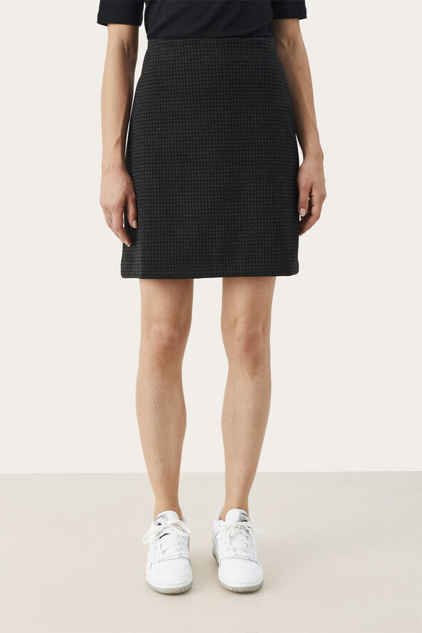 Part Two CorinnePW SK Dark grey check