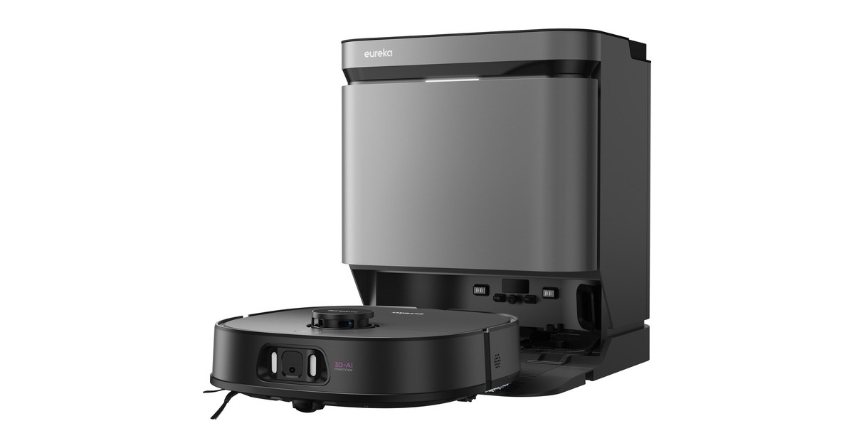 EurekaJ15 Pro Ultra robotstofzuiger  (Zwart)