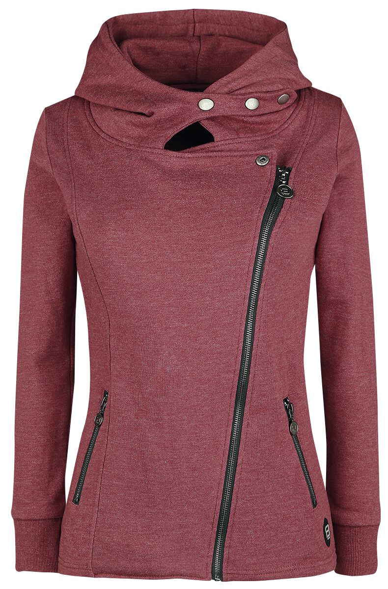 Let It Rock | RED by EMP Sweat-shirt zippé à capuche