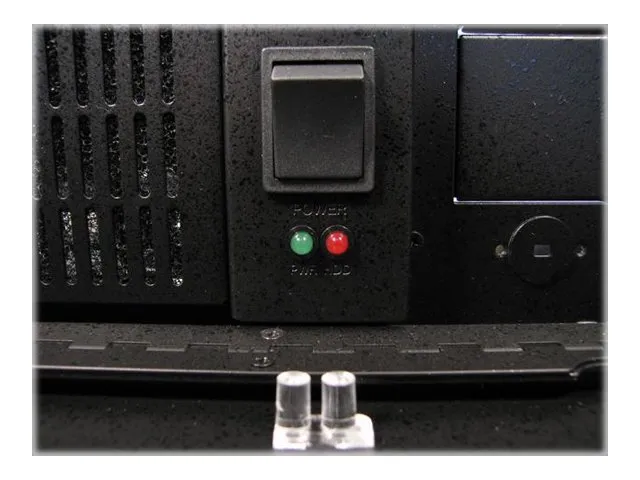 Chieftec UNC-410S-B - Rack-monterbar 4U - ATX - ingen strømforsyning - sort - USB