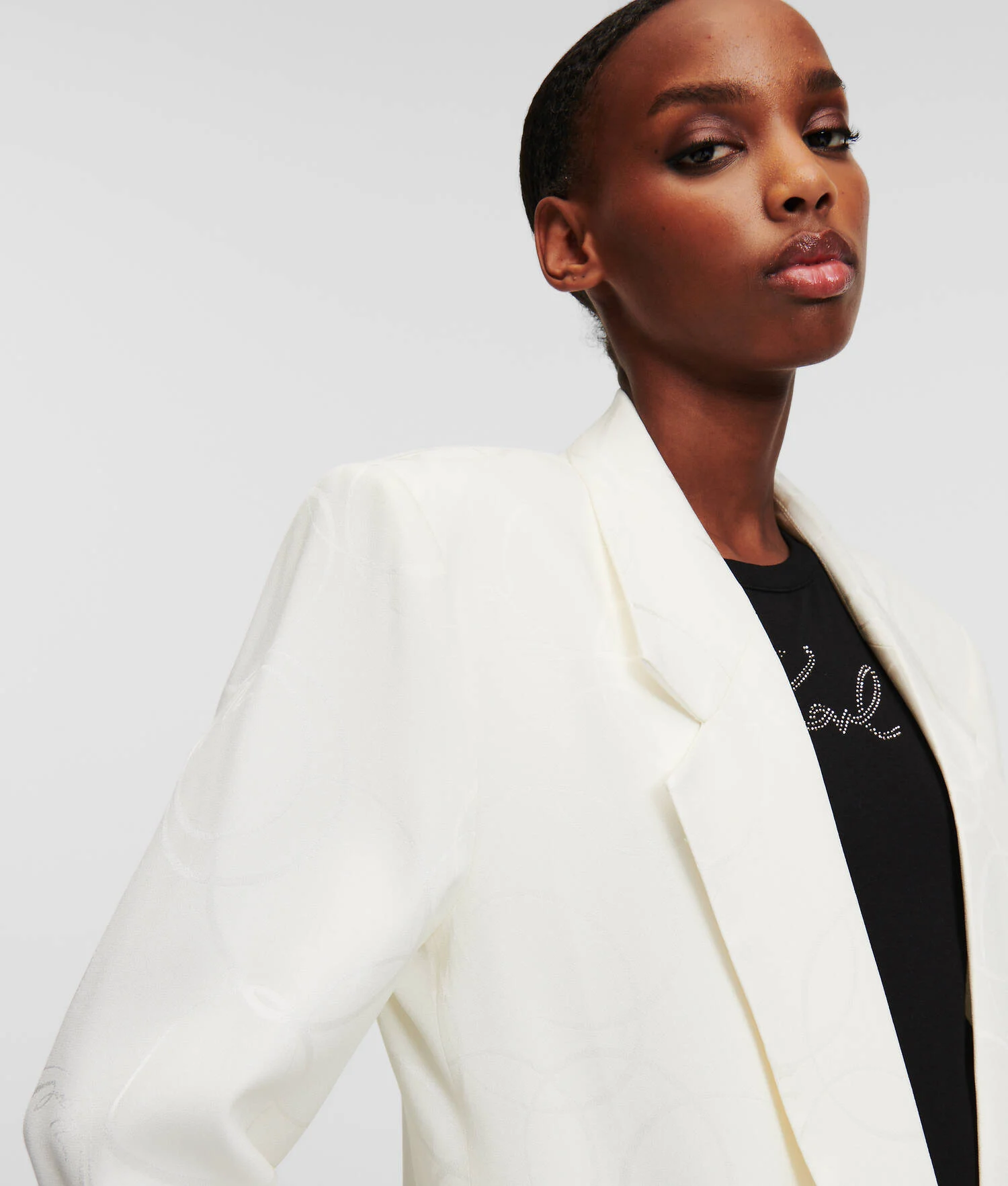 BLAZER EN SATIN