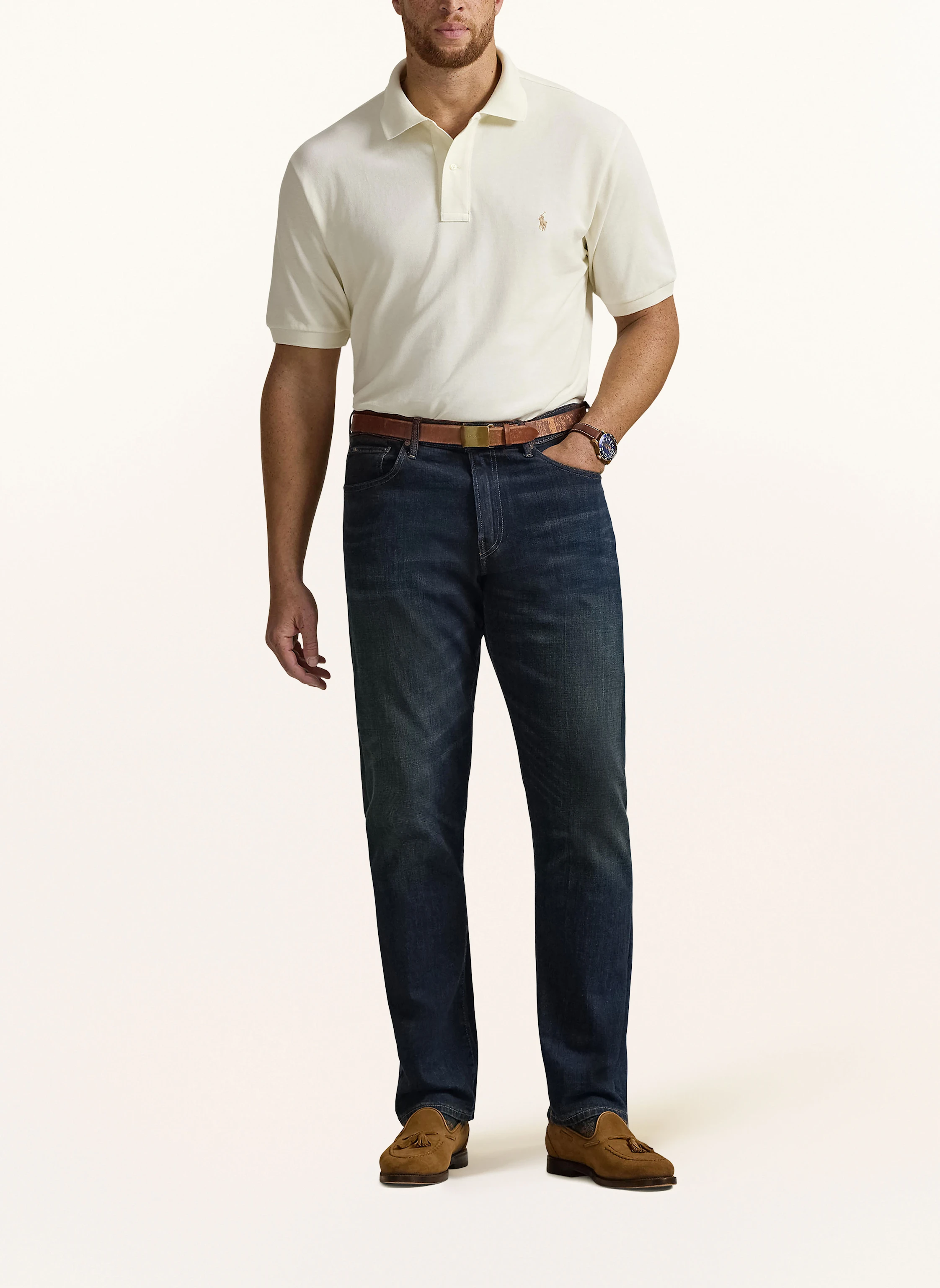 POLO RALPH LAUREN Big & Tall Piqué-Poloshirt