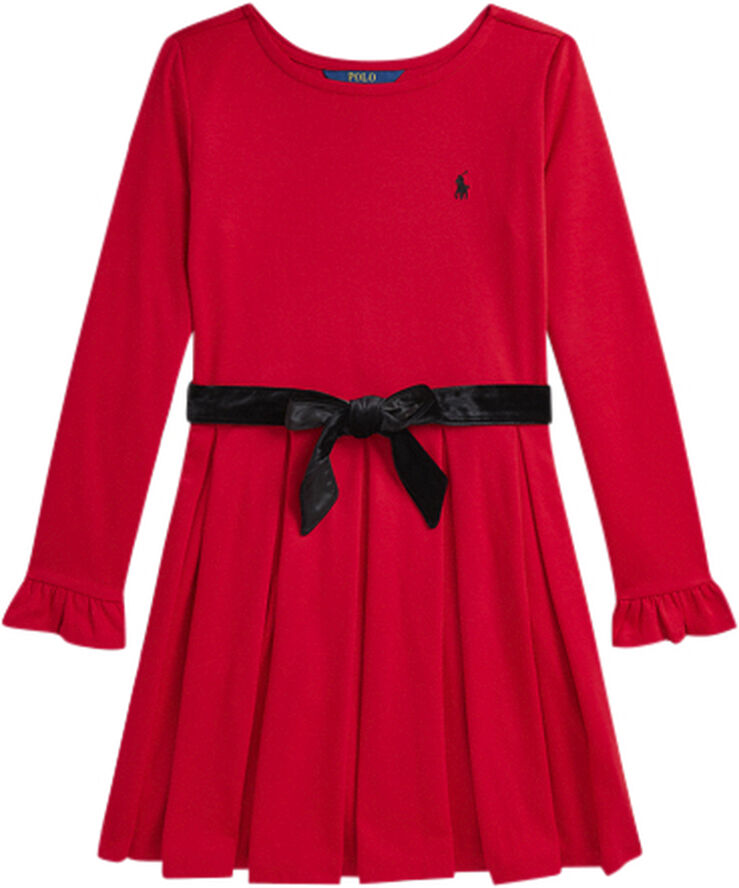 Polo Ralph Lauren PONTE ROMA-LSPLTDDRSS-DR-DAD Rl 2000 red w/ tonal c9760
