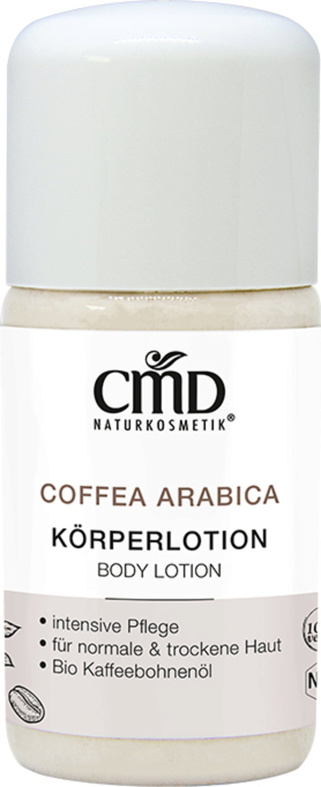 CMD Naturkosmetik  Coffea Arabica Körpermilch, 30 ml