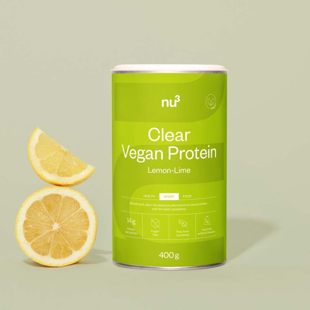 nu3 Clear Vegan Protein Lemon-Lime