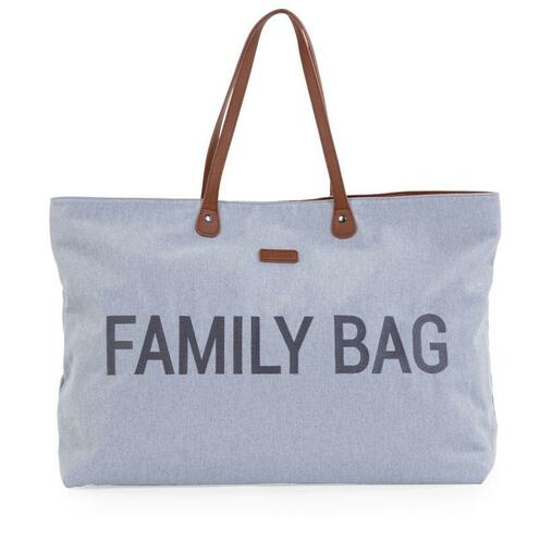 Family Bag Sac à langer Canvas Gris - CHILDHOME