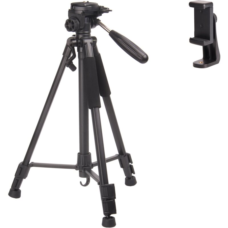 DLH TREPIED AVEC ROTULE 1.4M POUR APPAREIL PHOTO, CAMERA ET SMARTPHONE
