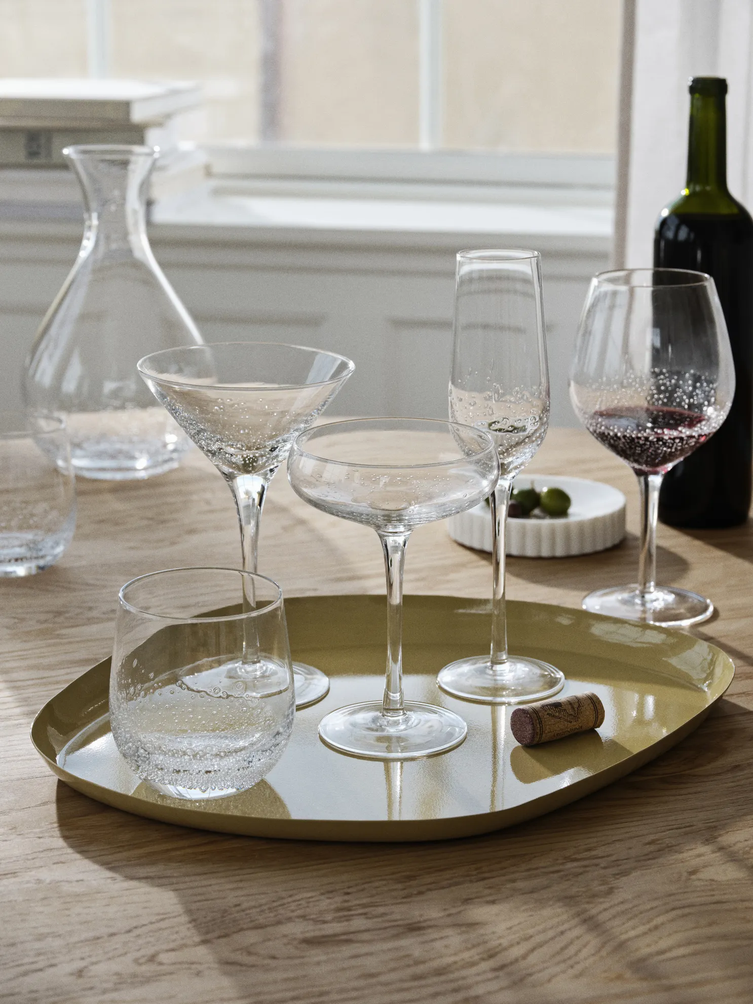 Broste Copenhagen BUBBLE Champagneglas