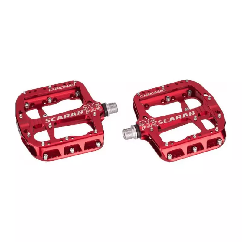 CHROMAG PEDALES Scarab rouge