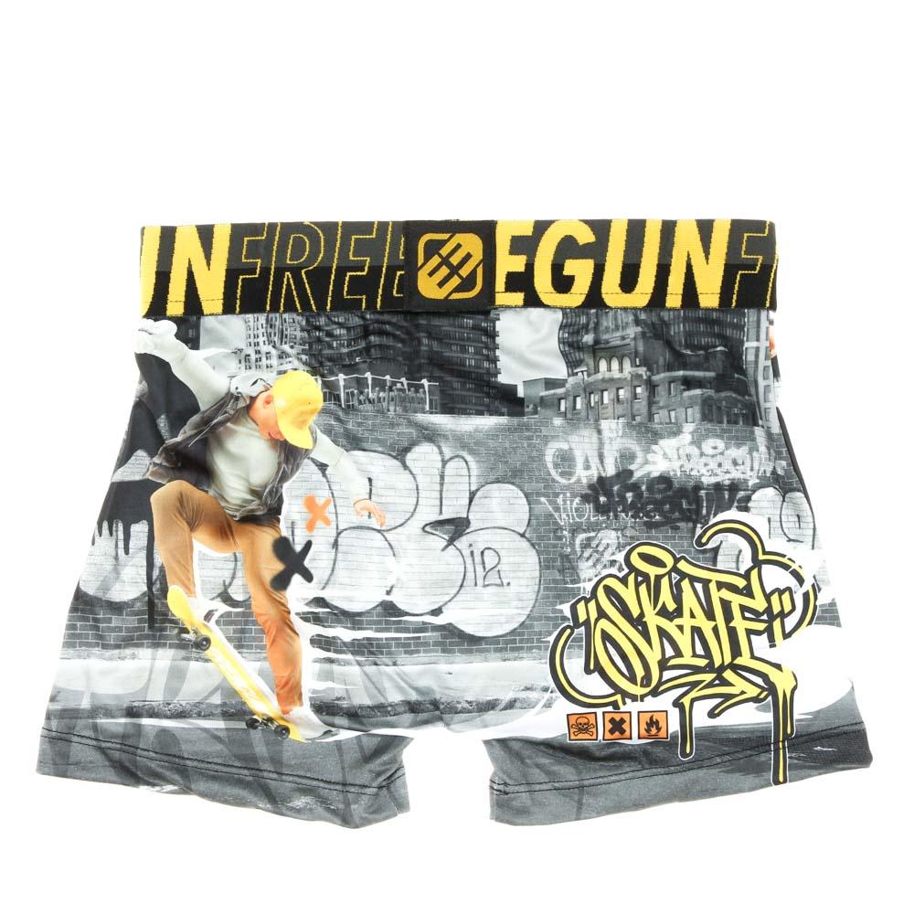 Freegun Boxer Gris/Jaune Homme Freegun Skate