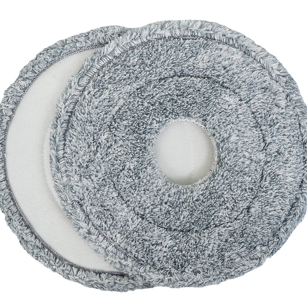 Recharge microfibre ronde pour seau essoreur Ø25,5cm x2