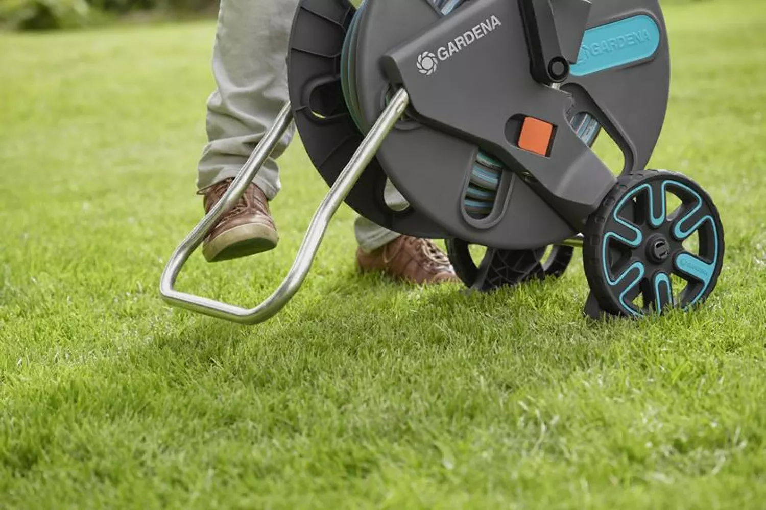 Gardena AquaRoll L Easy Slangenwagenset - 1/2'' x 50m