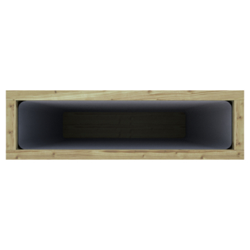 Bloembak Andalusië vuren hout 93 x 30 x 103 cm