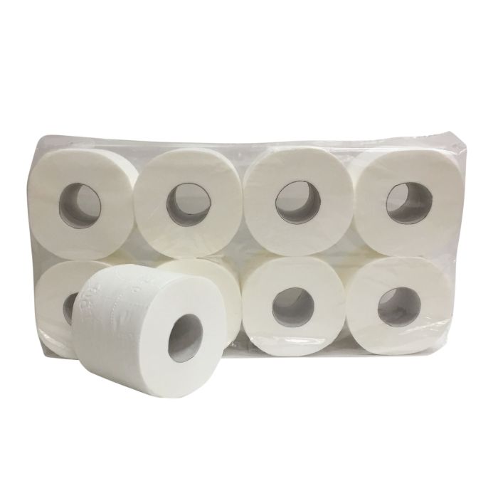 Toiletpapier zacht en sterk 3laags 250vel 100% cellulose 250vel 8rollen (8101500)