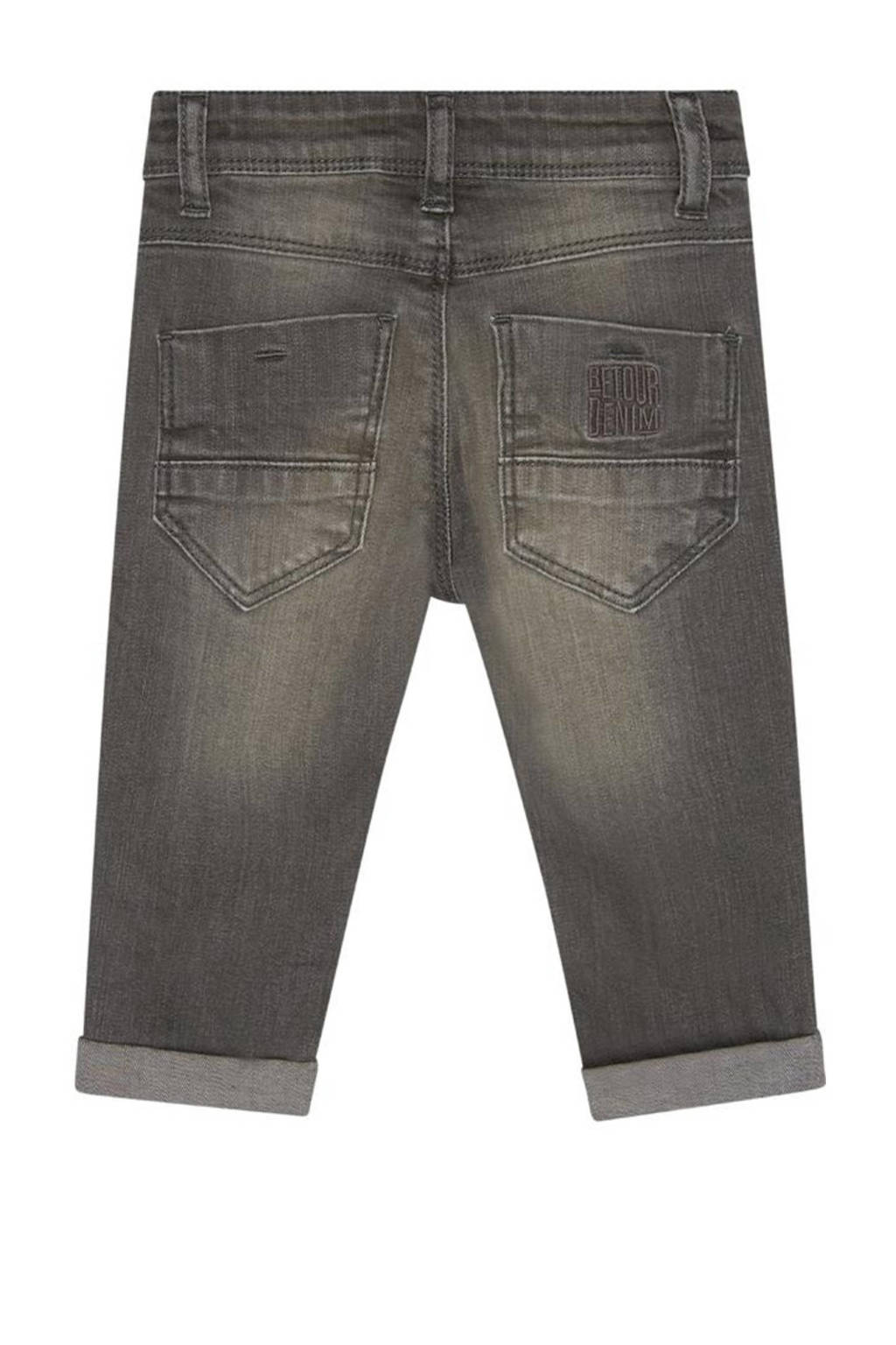 Retour Jeans regular fit jeans Jip light grey denim