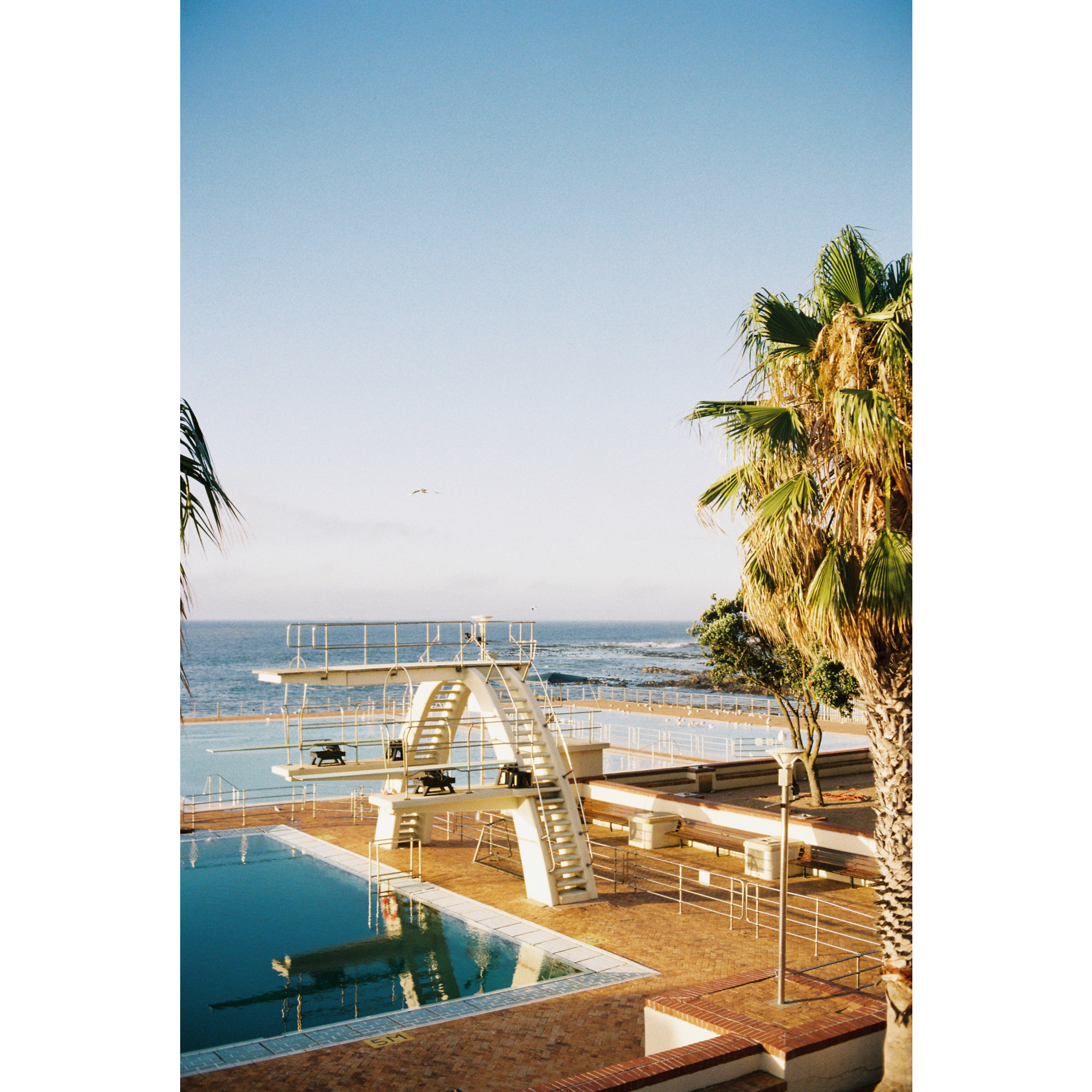 Foto op plexiglas Diving boards 80 x 120 cm
