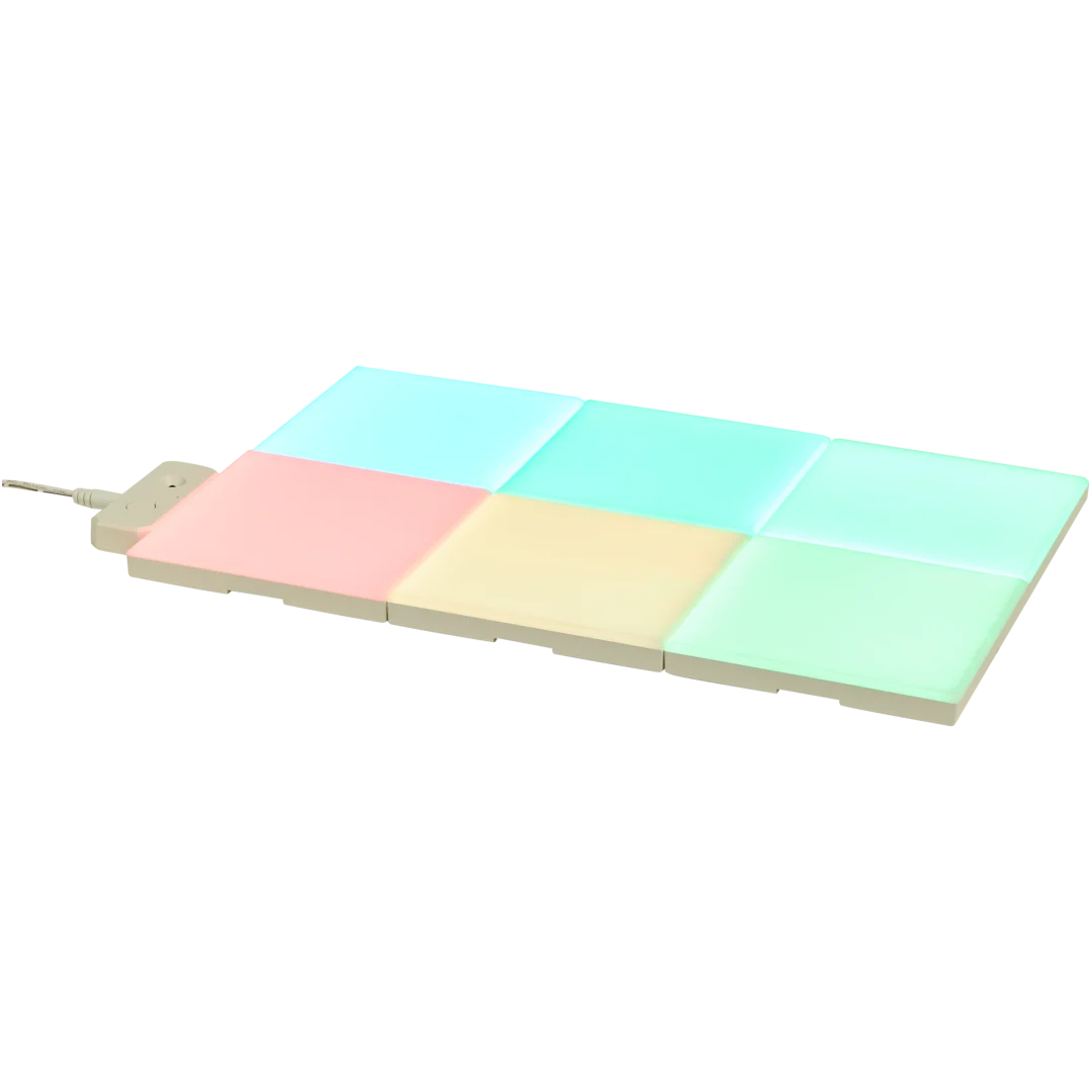 LSC Smart Connect slimme ledpanelen 6 stuks | 12 x 12 cm per stuk