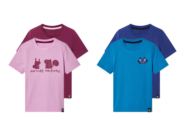 2 kindersportshirts