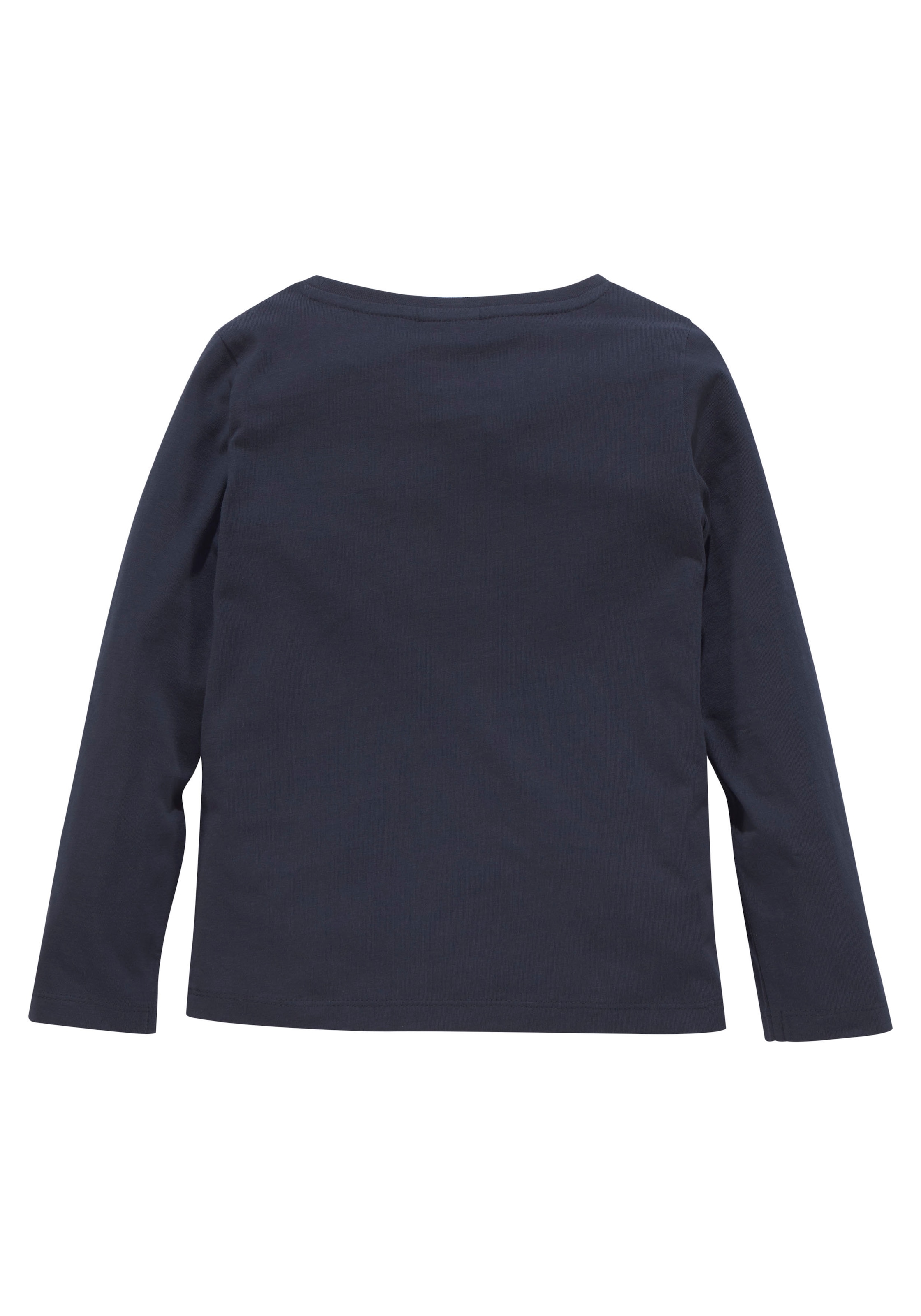 KIDSWORLD Langarmshirt »mit süssem Einhorn Druck«, langärmlig,  hüftlange Passform,  stylischer Druck