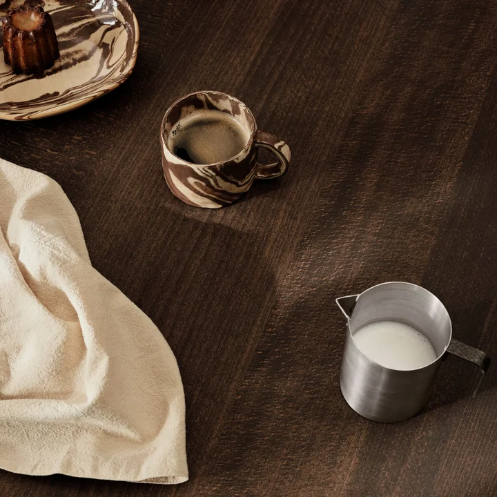 Ferm Living - Ryu Teller, 37 cm, sand / braun