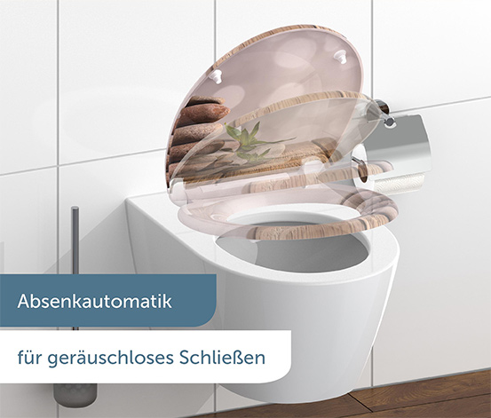 Duroplast-WC-Sitz »STONE PYRAMID«