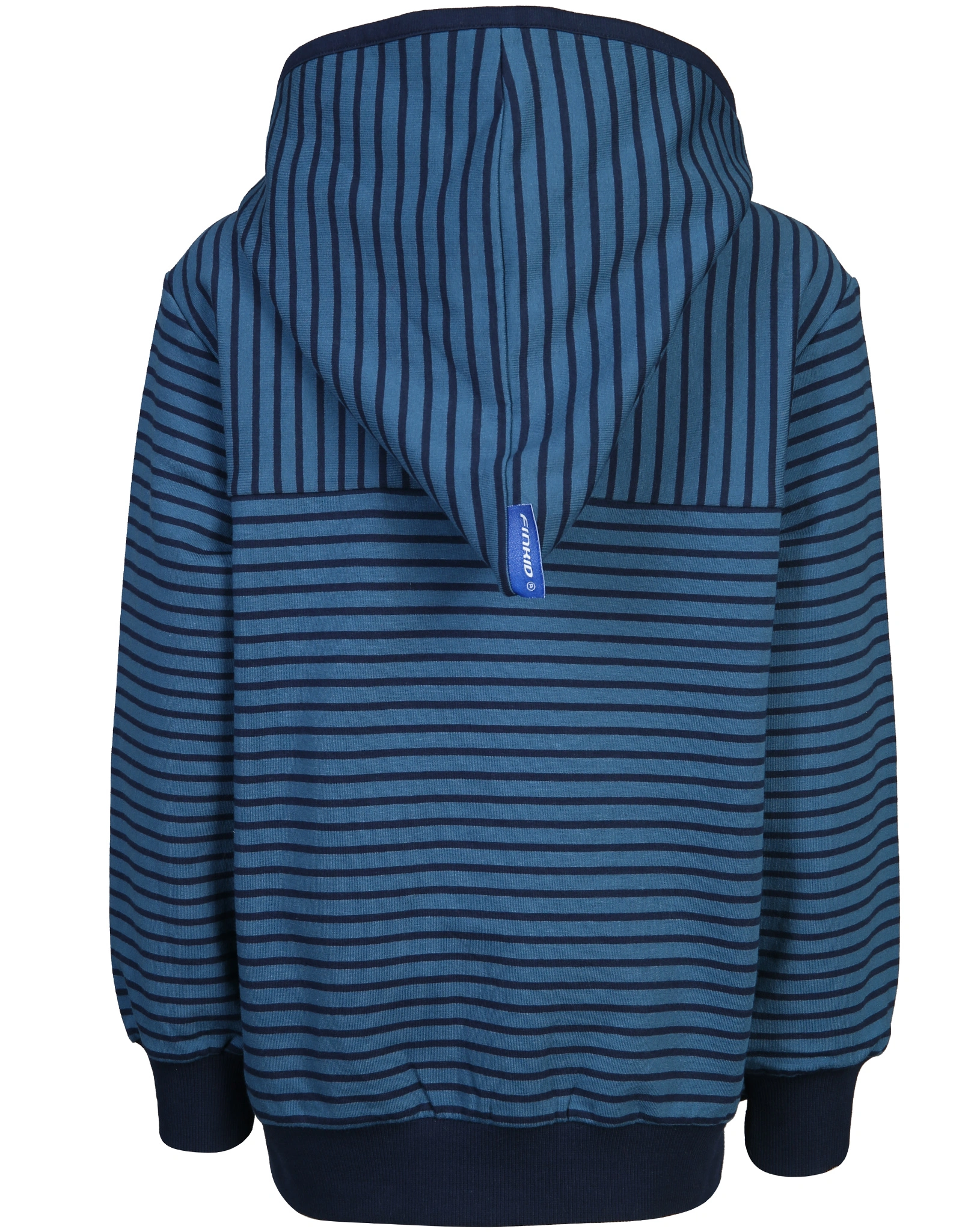 Kapuzen-Sweatshirt KALAJOKI in real teal/navy