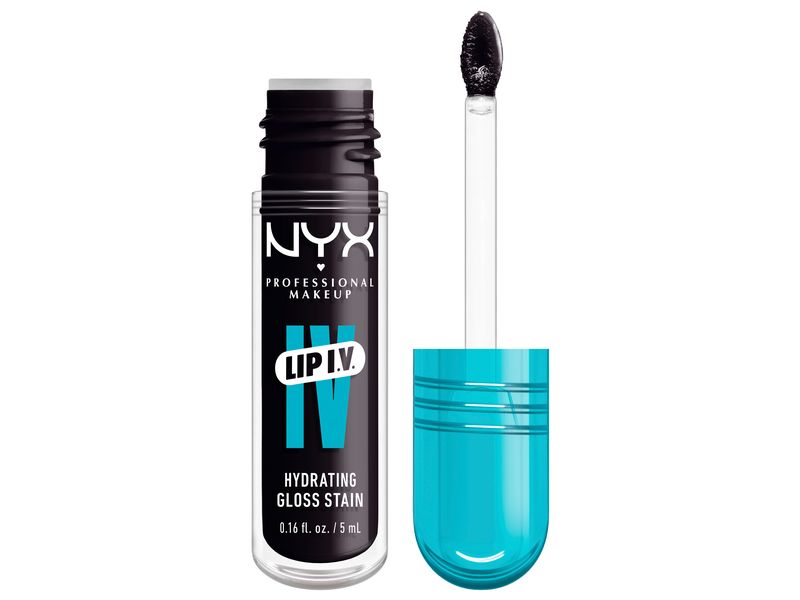 NYX Professional Makeup Lip Gloss IV Serum feuchtigkeitsspe Pflegender Lippenbalsam mit Vitaminen