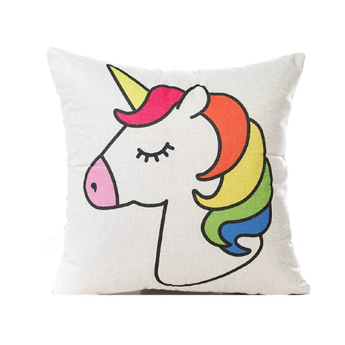 Housse de coussin Licorne 18
