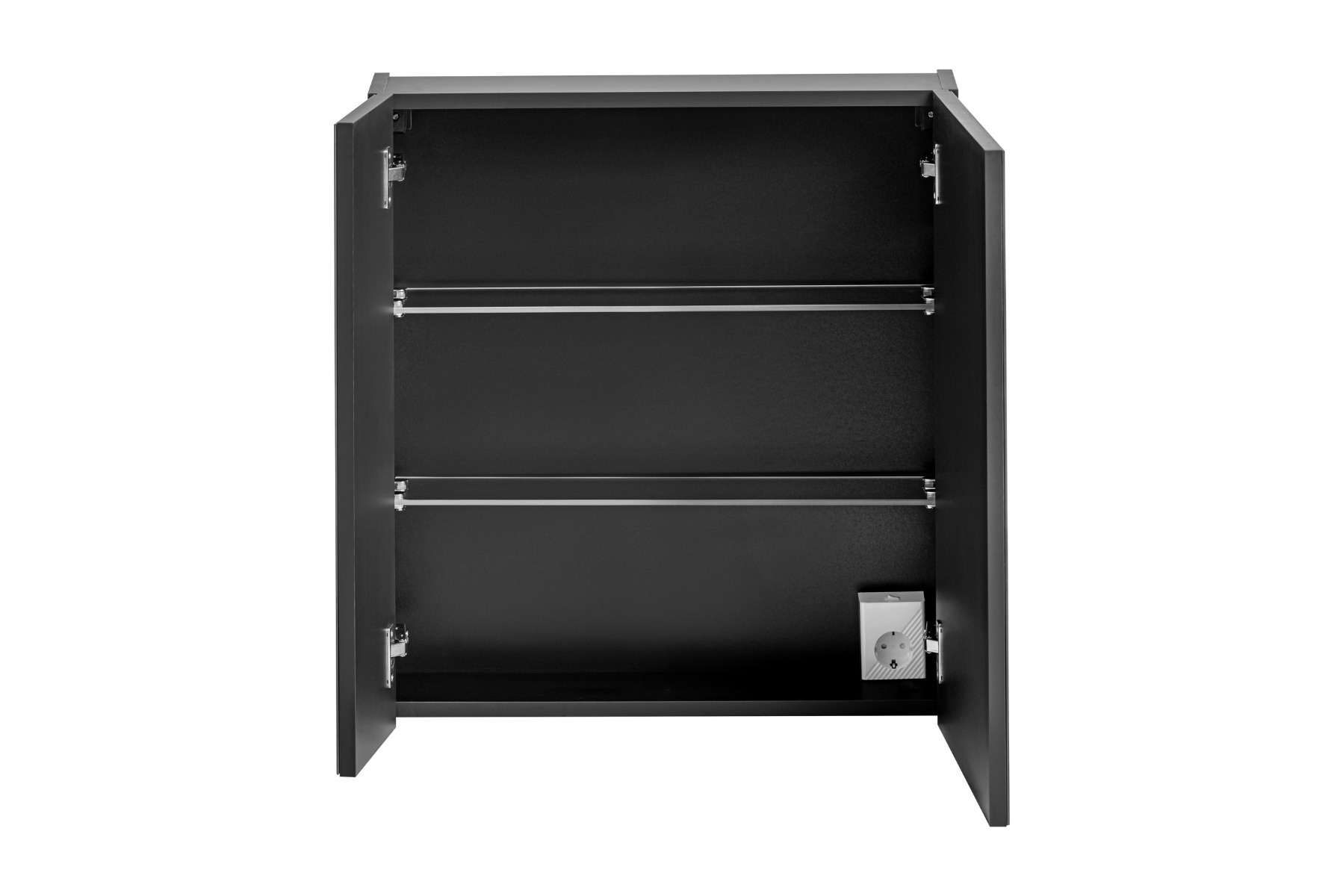 Comad Santa Fe Black spiegelkast 60cm