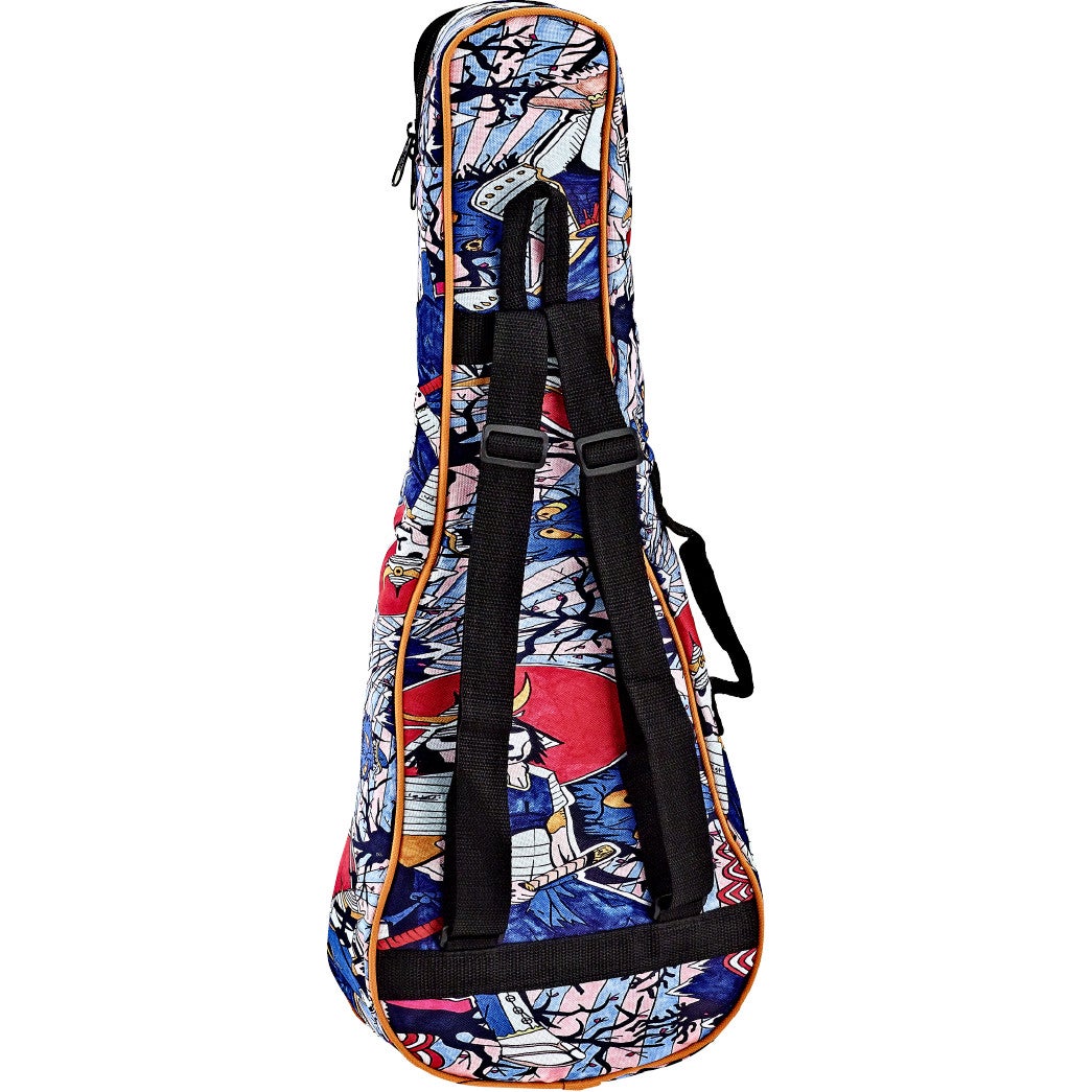 Ortega Keiki KUB-SR-TE Samurai gigbag voor tenor ukelele