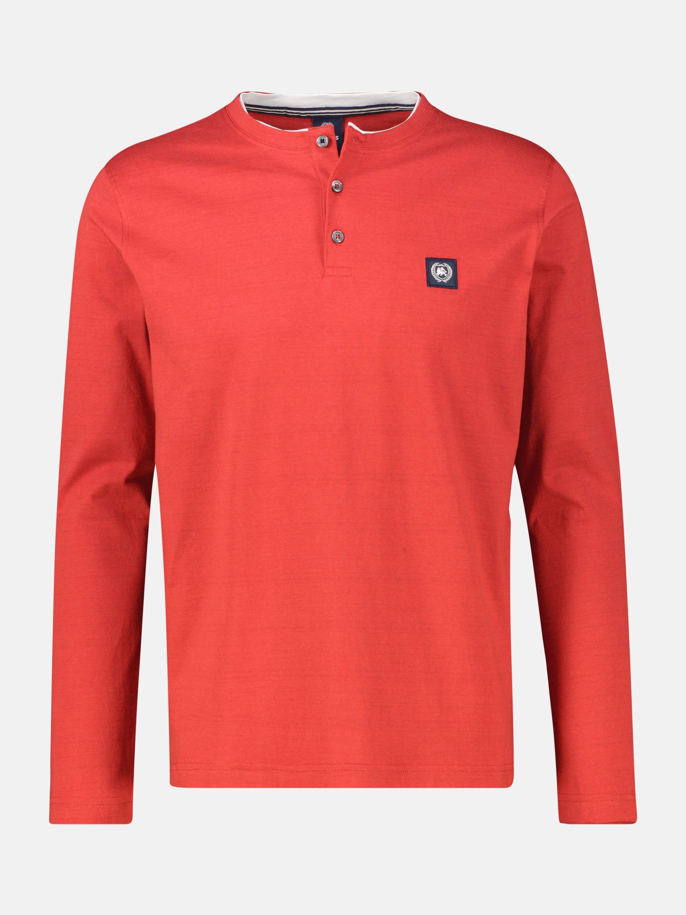 Serafino-Langarmshirt für Herren