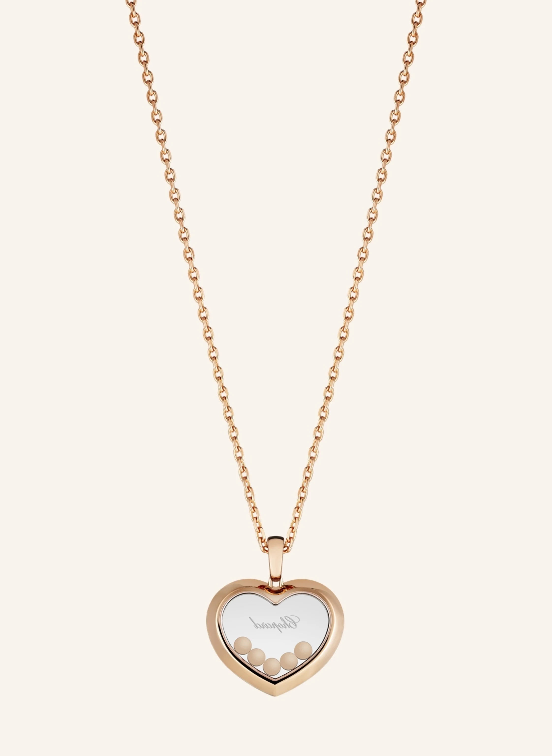 Chopard Anhänger HAPPY DIAMONDS ICONS Anhänger aus 18 Karat Roségold und Diamanten