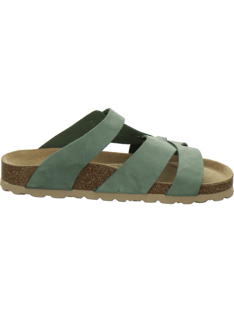 Pantoletten Damen Kralle verde