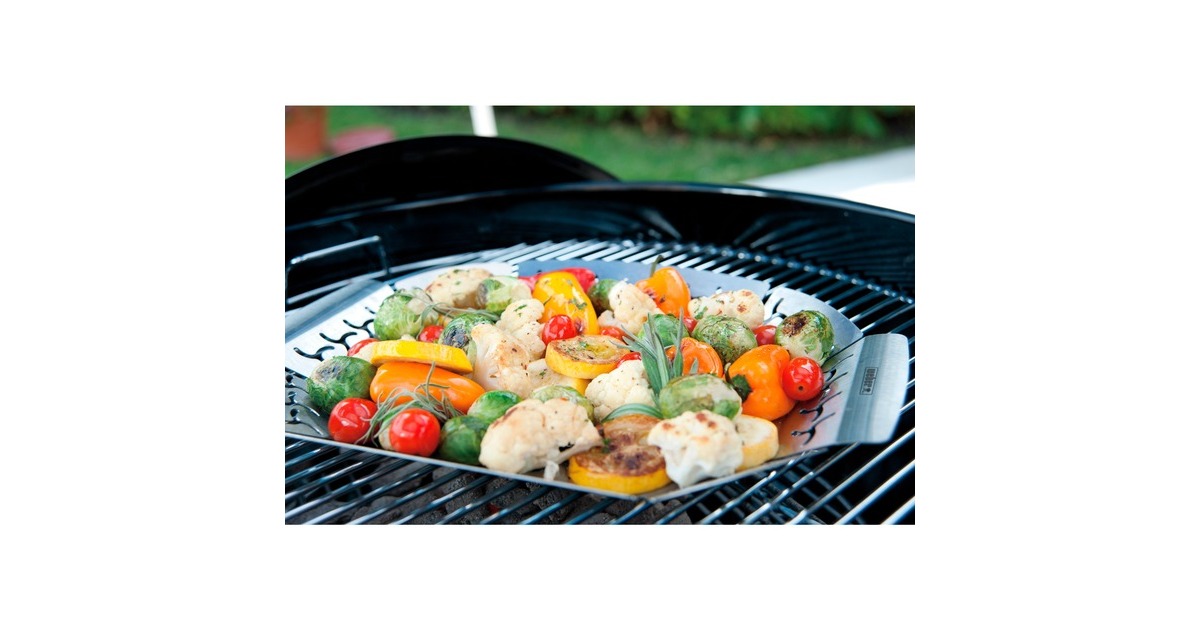 WeberPremium grillkorf groentekorf  (Roestvrij staal)