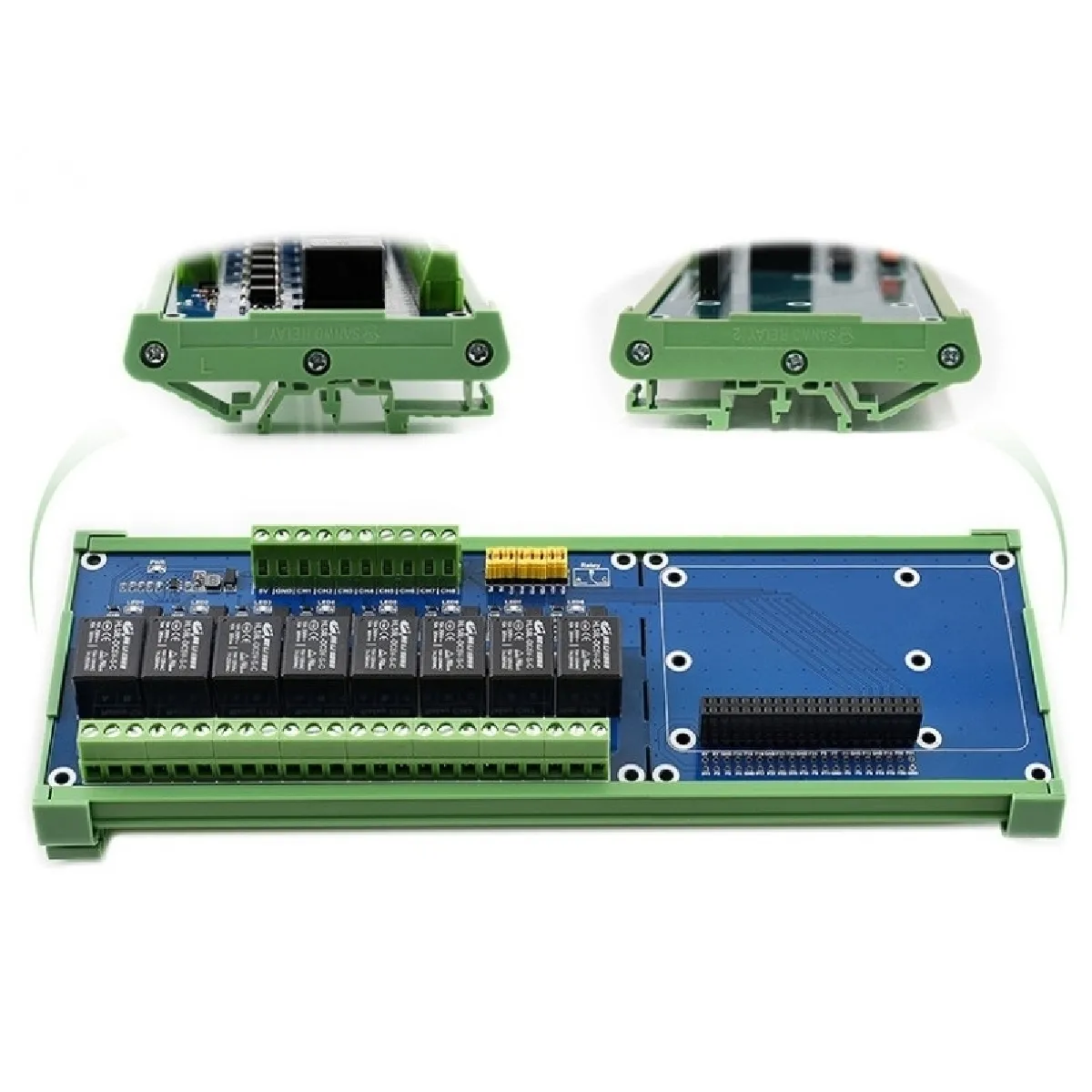 Wewoo Carte d'extension relais 8 canaux Raspberry Pi