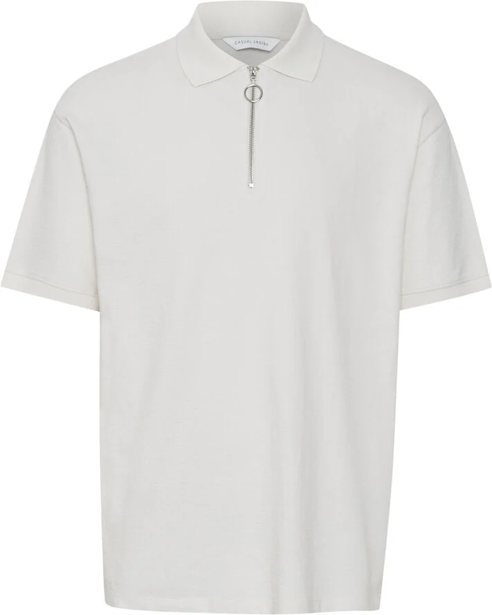 Casual Friday CFTROND 0063 structured polo Ecru
