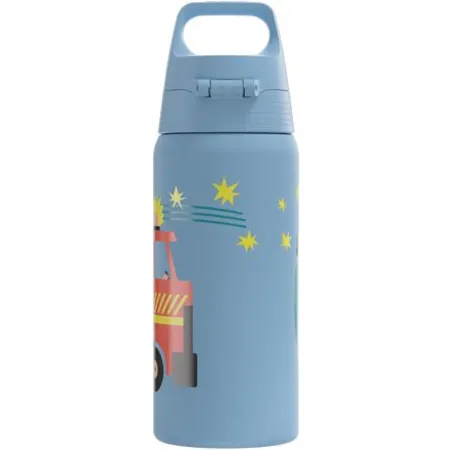 SIGG Edelstahl Trinkflasche Shield Therm ONE Pompiers 0.5 L
