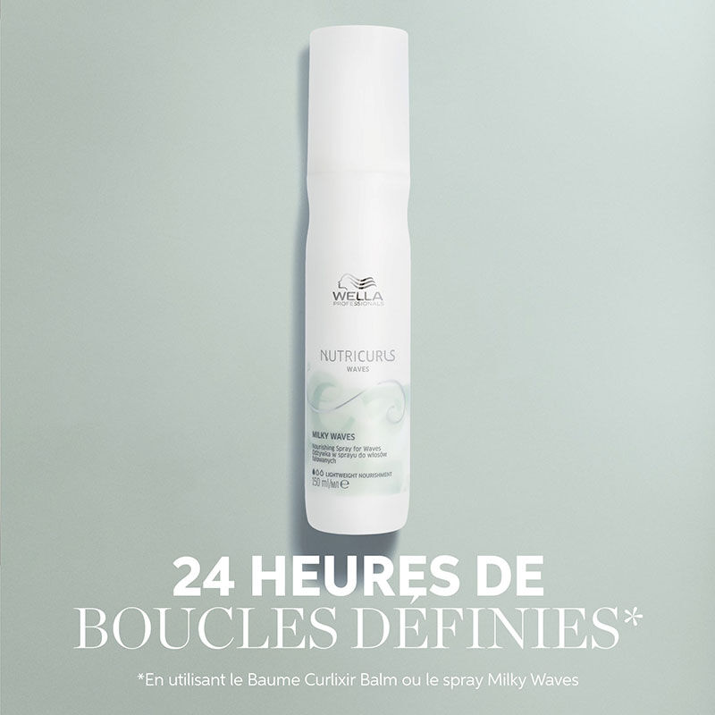 Spray nourrissant pour cheveux ondulés Milky Waves Nutricurls