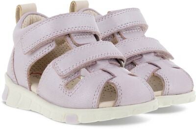 Ecco Mini Stride Sandaler, Violet Ice Metallic