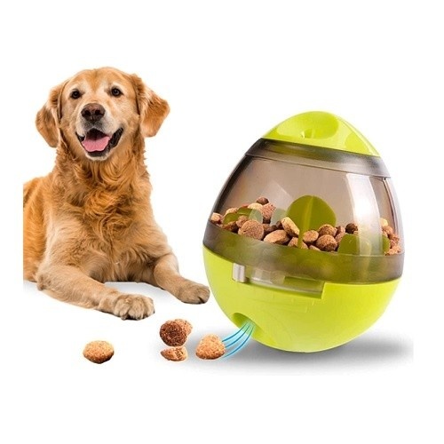 Brinquedo interativo para cães Edipets com dispensador de comida.