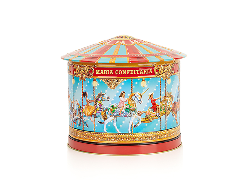 BOLACHAS MARIA CONFEITARIA LATA MÚSICA 300 G